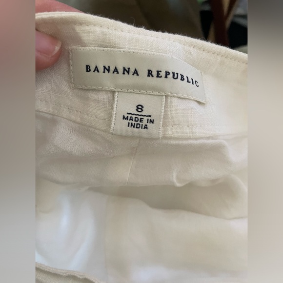 Banana Republic Linen midi skirt- size 8 - Picture 5 of 5